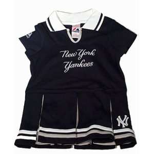   York Yankees MLB Girls Toddler Cheerleader Dress