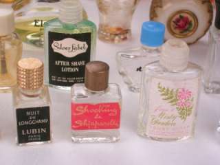Estate Lot 38 Vintage Miniature Perfume Bottles ~ Schiaparelli 