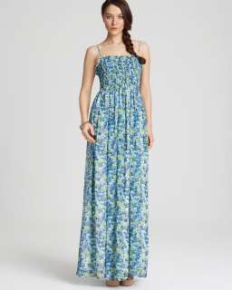 Aqua Floral Maxi Dress   Dresses   Apparel   Womens   