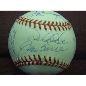 1998 New York Yankees World Champion Team Signed Baseball  