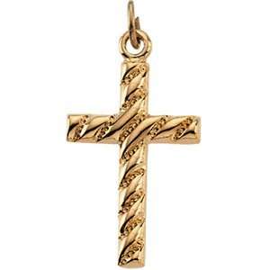  Yellow Gold Filled Cross Pendant  Size/Info 19.00x12 