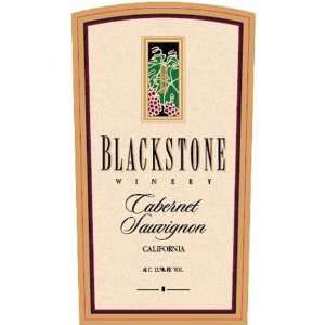  2010 Blackstone California Cabernet 750ml Grocery 