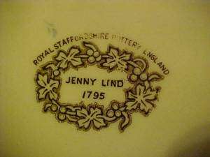 SOUP BOWL, JENNY LIND PATTERN, ROYAL STAFFORDSHIRE  