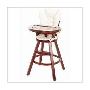  Graco Classic Cherry Wood High Chair Baby