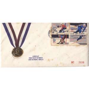   First Day of Issue 1980 Winter Olympics Cachet 