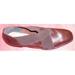 California Magdesians Brown Leather Ankle Shoe Womens Size 7.5 N