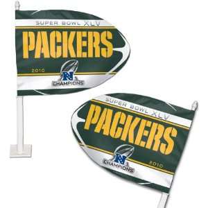  Green Bay Packers 2010 NFC Conference Champions Car Flag 
