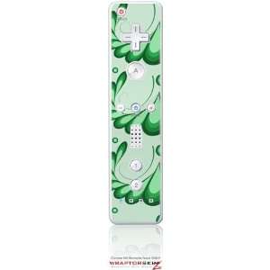  Wii Remote Controller Skin   Petals Green by 