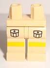 LEGO~PIECE/PART/MINIFIG LEGS~SAFARI CARGO KHAKIS W/PATCH POCKETS~TAN 