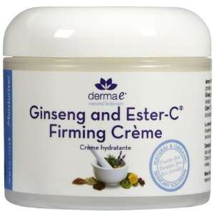 derma e Ginseng & Ester C Firming Creme, 4 oz (3 pack)