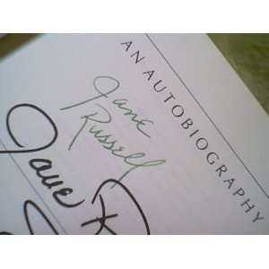  Russell, Jane My Path And My Detours 1985 Book Signed 