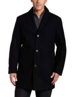  Dockers Mens Wool Melton Top Coat Clothing