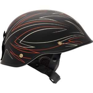  Bell Drifter DLX Motorcycle Helmet Large Pin Stripe 