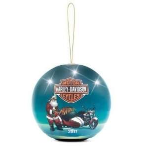 Harley Davidson® Official 2011 Holiday Christmas Ball Ornament 