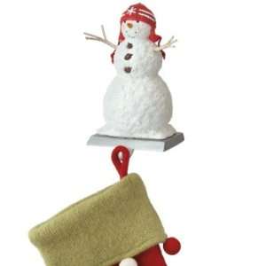  Pack of 2 Snowman Christmas Stocking Hangers 8.5