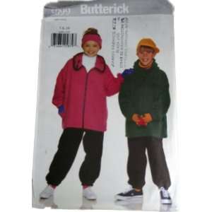  Butterick 5099 Sewing Pattern Girls,Boys Jacket,Pants,Cap 