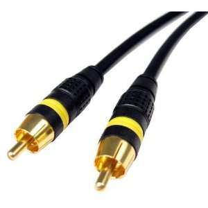    Certified Composite (1xRCA) Video Cable (Premium Black) Electronics