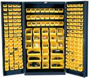   Industrial Storage Heavy Duty Drawer Cabinet With 192 Hook On Bins