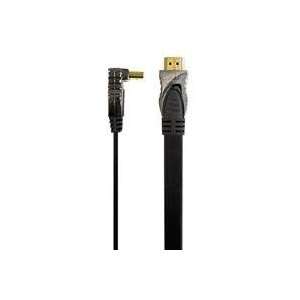    S1 2m Sigma Right Angled HDMI Plug to HDMI Plug Cable Electronics