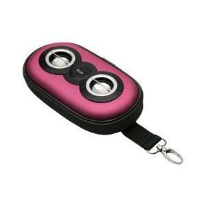  Iluv Ipod/ Portable Speaker Zippered Case Pink Hanging 