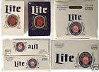 Vintage Black Miller High Life Beer Playing Cards FACTORY SEALED FREE 