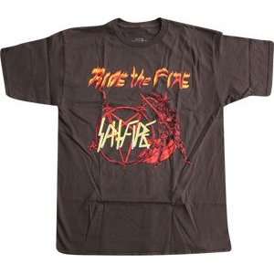  Spitfire T Shirt Fire Show [X Large] Brown Sports 