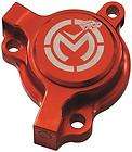 MOOSE RACING MAG OIL FILTER COVER RED KAW KX 250F SUZ RMZ 250