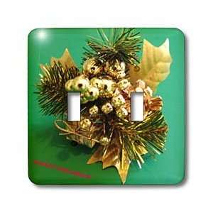 Florene Holiday Graphic   Holiday Gold   Light Switch Covers   double 