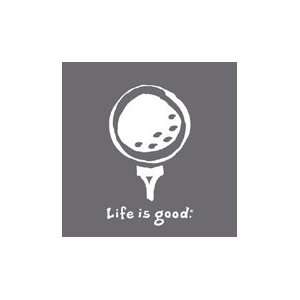 Life Is Good Womens Short Sleeve T shirts Mini Golf Icon on Midnight 