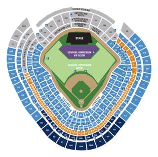 THE BIG 4    LEGEND SEATING     LIVE AT YANKEE STADIUM 