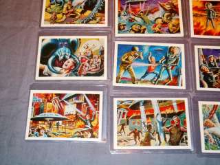 1984 MARS ATTACKS UNPUBLISHED TRADING CARDS CARD LOT of 12  