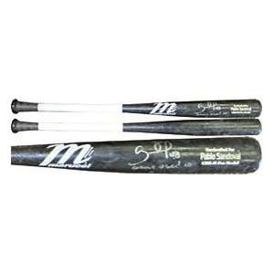   Cracked Marucci Black San Francisco Giants Bat Sports Collectibles