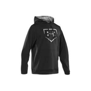  Under Armour Cage To Game Hoodie   Mens   Black/Baseball 