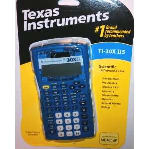   TI 30X IIS 2 Line Scientific Calculator [Rare Blue Color] Electronics