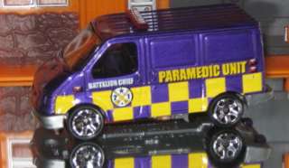 MATCHBOX ★ LOOSE ★ BATTALION CHIEF PARAMEDIC UNIT ★ 2012 NEW 