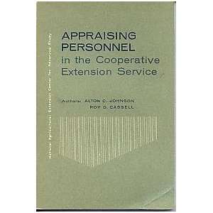  Appraising personnel in the Cooperative Extension Service 