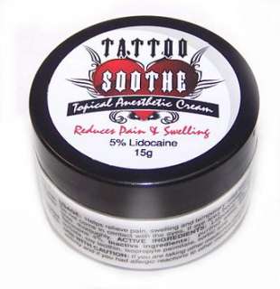 15g Cream TATTOO SOOTHE Topical Anesthetic  