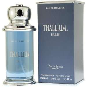 THALLIUM for Men by Jacques Evard, EAU DE TOILETTE SPRAY 3.3 oz / 100 