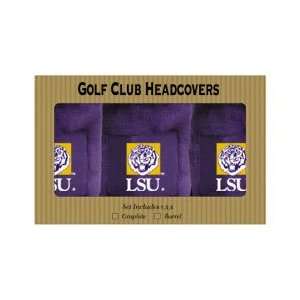   Louisiana State Tigers 3 Pack Golf Club Head Cover