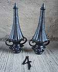  of Large 12Cast Iron Ornate Front Porch Canvas Awning Spear Finials
