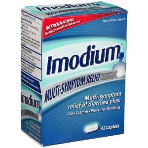  Imodium Multi Symptom Relief of Diarrhea, 42 Count Caplets 