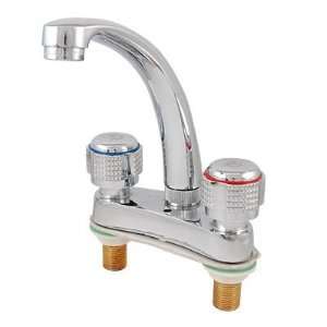  Amico Rotary Knob Kitchen Sink Basin Hot Cold Water Brass 