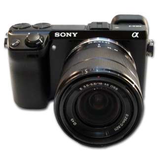Sony Alpha DSLR NEX 7 (Black) SLR Camera & 18 55mm Lens 027242833845 