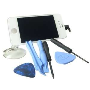   iPhone 4s LCD & Touch Screen Digitizer Assembly white Cell Phones