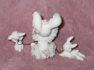 This is for a fabulous ceramic easter bunny momma with babies on chain