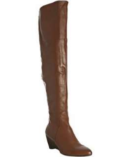 Boutique 9 brown leather Cyrill tall wedge boots   