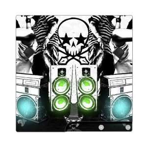 DJ Skull Decorative Protector Skin Decal Sticker for PlayStation 3 PS3 