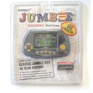  Jumble Electronic Handheld Game (1998) Toys & Games