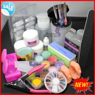   tip kit set full kit of acrylic nail art professional nail art tools