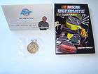 1ST Edition Nascar coin brass 2005 and Nascar 1ST Ultimate DVD 